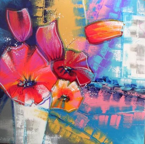 offrez lui des fleurs